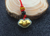 Golden children's pendant jade suitable for men and women girl's, Chinese horoscope, Birthday gift