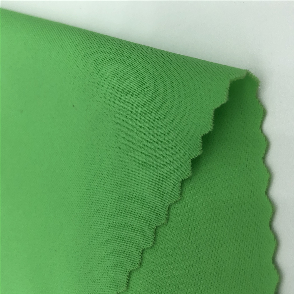 经编四面弹塑身运动面料 锦氨针织布 染色泳装布