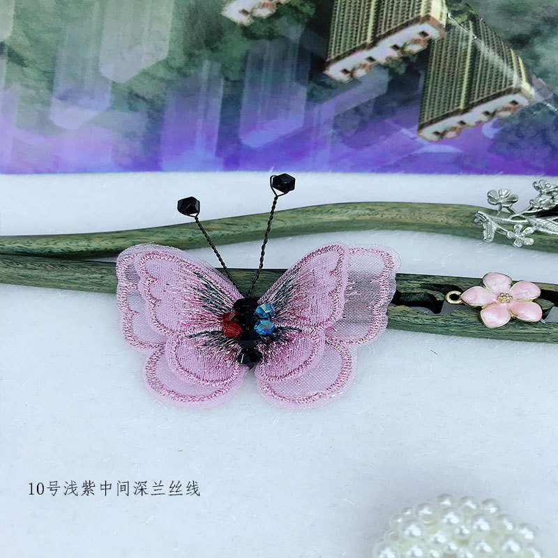 未标题-10号浅紫中间深兰丝线