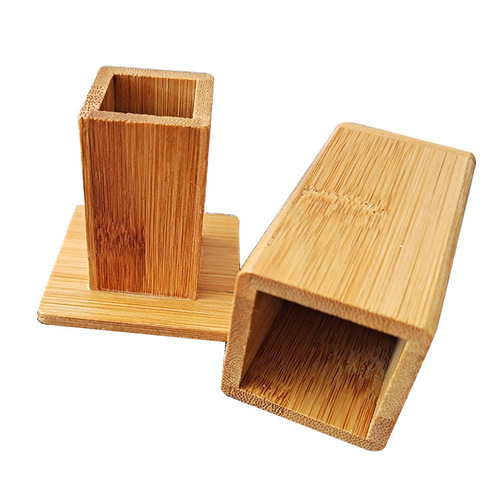 Wholesale Bamboo Toothpick Holder, Bamboo Home Toothpick Box, Restaurant Hotel Restaurant Wooden Toothpick Can, Can Print LOGO