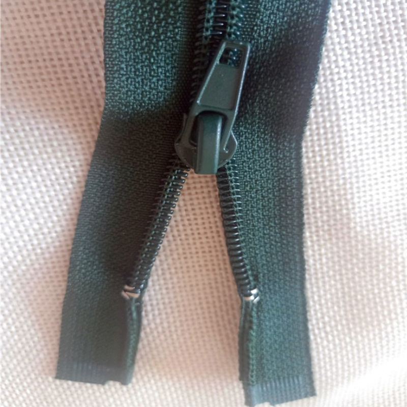 现货批发 5#尼龙闭尾拉链帐篷服装拉链 户外服装辅料黑白均有现货