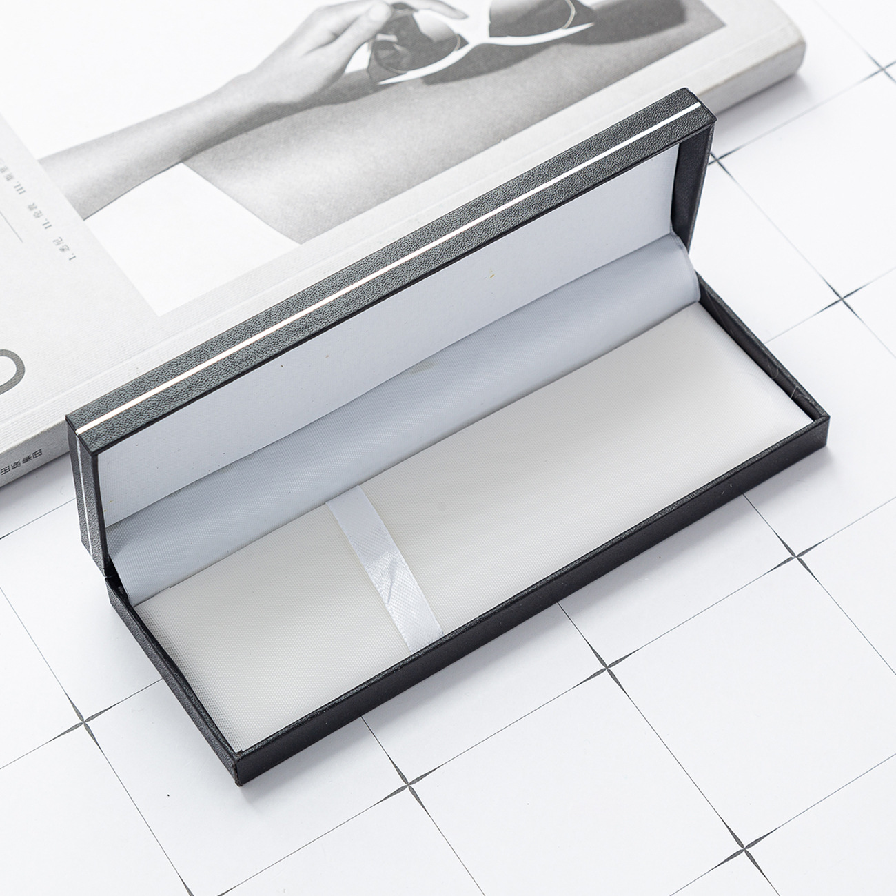 Caja de bolígrafo al por mayor Caja de embalaje de papel Caja de regalo Caja de bolígrafo Caja de regalo Logo imprimible Caja de bolígrafo