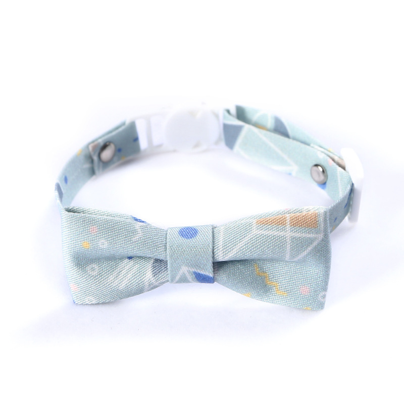Amazon transfronterizo mano collar de arco gatos perros collar ajustable conejo acessorios