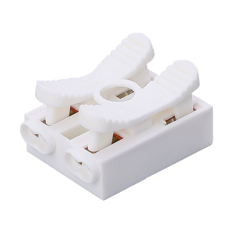 ZQ-2P secondary four out of the Korean terminal two fast-pressed wiring column LED flame-retardant copper shochriper