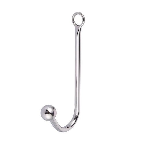 Adult toys, sex toys, metal anal hooks, stainless steel SM single ball anal hooks, sex toys, tools, tools manufacturer