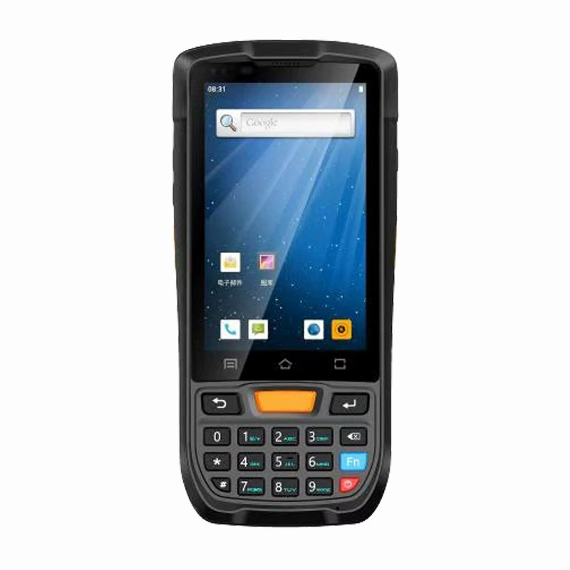 Портативный сканер PDA: ручной терминал, четырехдюймовый сканер для логистики, антипадение, водонепроницаемый PDA