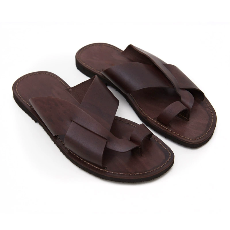 Трансграничная фабрика, внешняя торговля, плоский рыбий рот, верхняя перекрестная спинка, пустая Мужская универсальная Повседневная Однослойная обувь больших размеров, сандалии, Тапочки