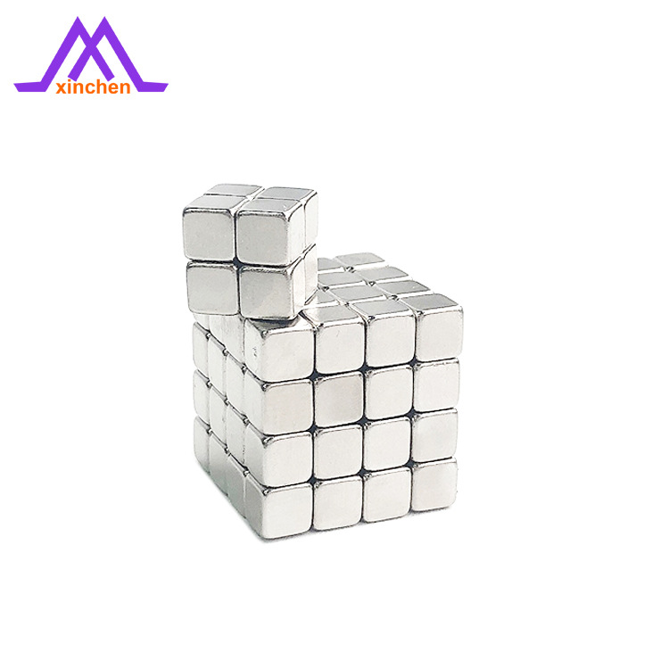F5x5x5mm钕铁硼强磁  稀土永磁磁石 形状大小可做 正方形磁铁方块