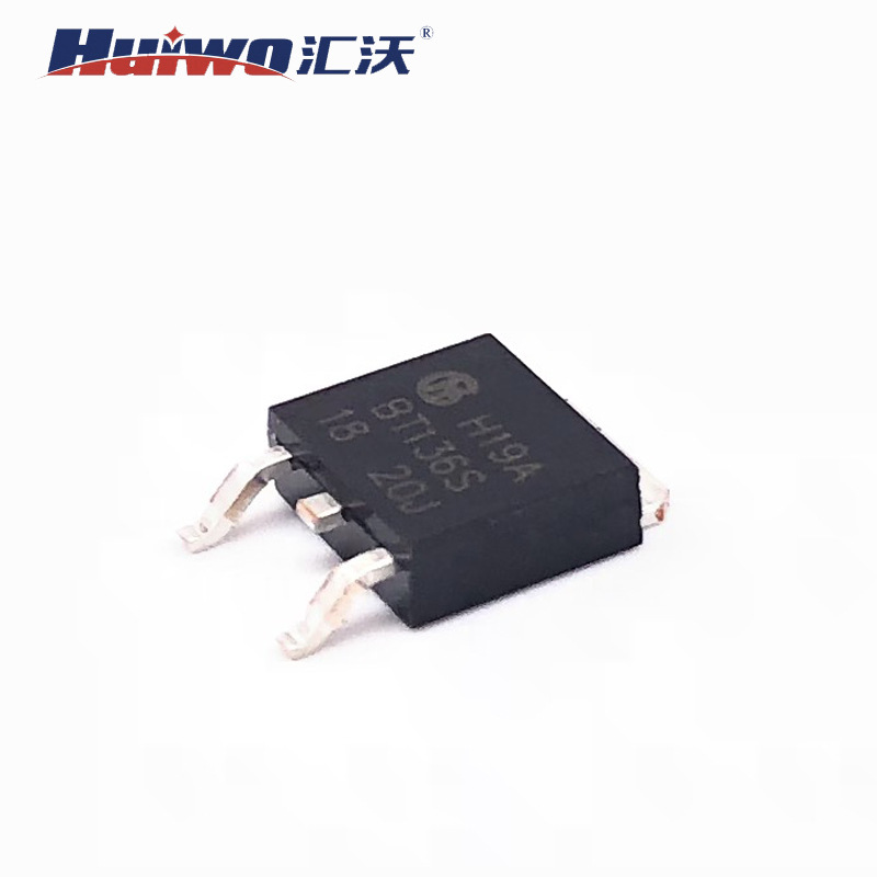 贴片TO-252可控硅BT136S BT137 BT138高品质足功率接受特殊丝印