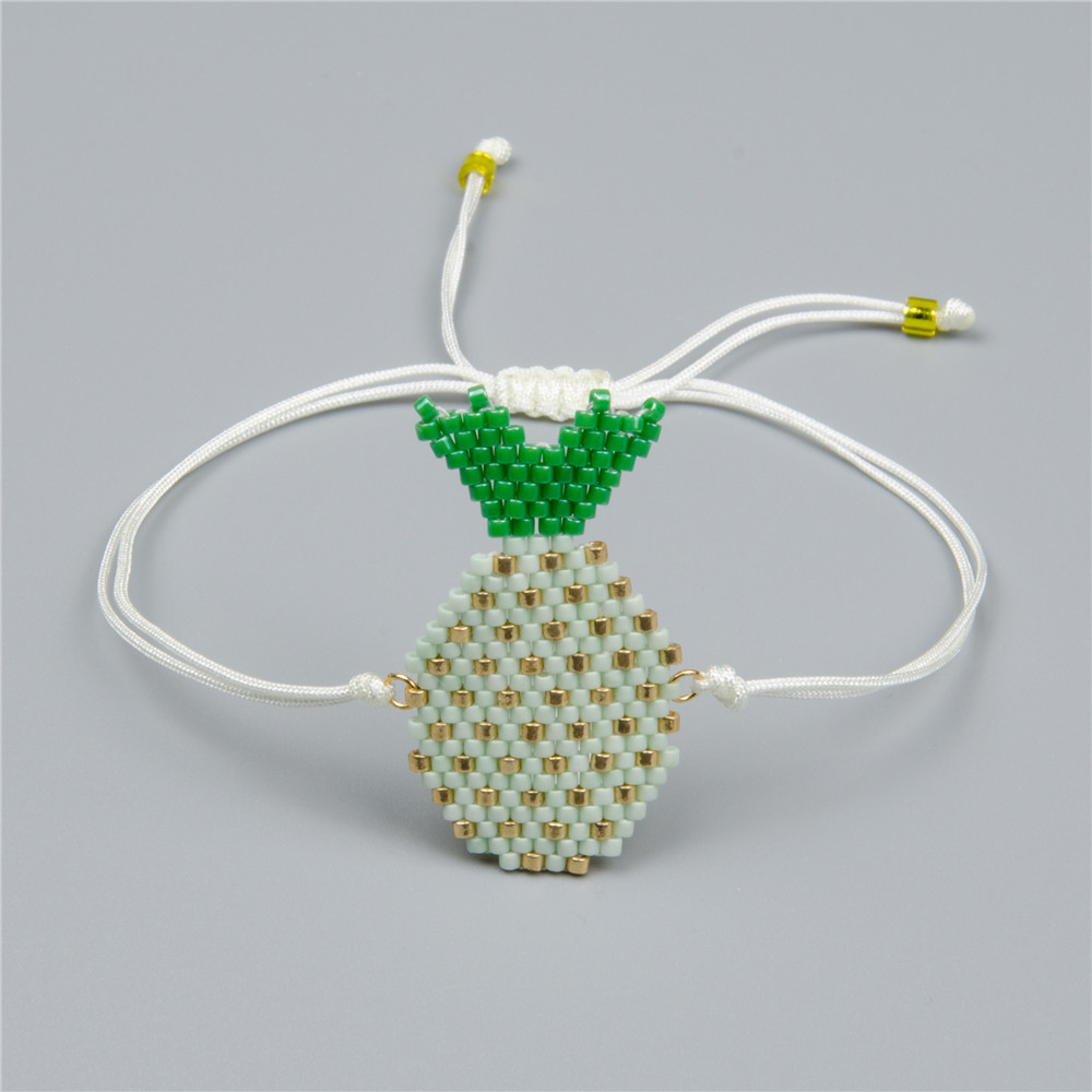 Women&#39;s Bracelet Fruit Jewelry Miyuki Beads Hand-woven Pineapple Suppliers China Wholesales China display picture 10