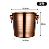 Thickened tiger head stainless steel ice bucket bar KTV spit wine champagne ice town beer red wine ice cubes ice barrel ice cylinder