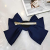 Hairgrip with bow, cute hairpin, hairpins, shiffon hair accessory, Japanese and Korean, Korean style