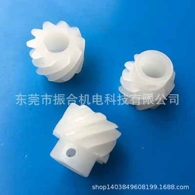 10 Teeth 2 Mode Main Transmission Spiral Gear/left and Right Rotation PVDF for Yangbo Machinery (Diferensial dişli dəstləri) - 10-teeth-28-long-15d