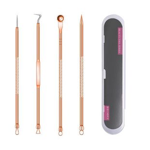 Yali Kang acne needle acne pick acne rose gold 4-piece set acne needle blackhead cell clip
