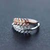 Fashionable ring, accessory, Japanese and Korean, diamond encrusted