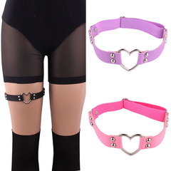 Japanese and Korean soft girl sexy mushroom claw leg ring neck ring bracelet, multi-use fashion girl big heart leg ring