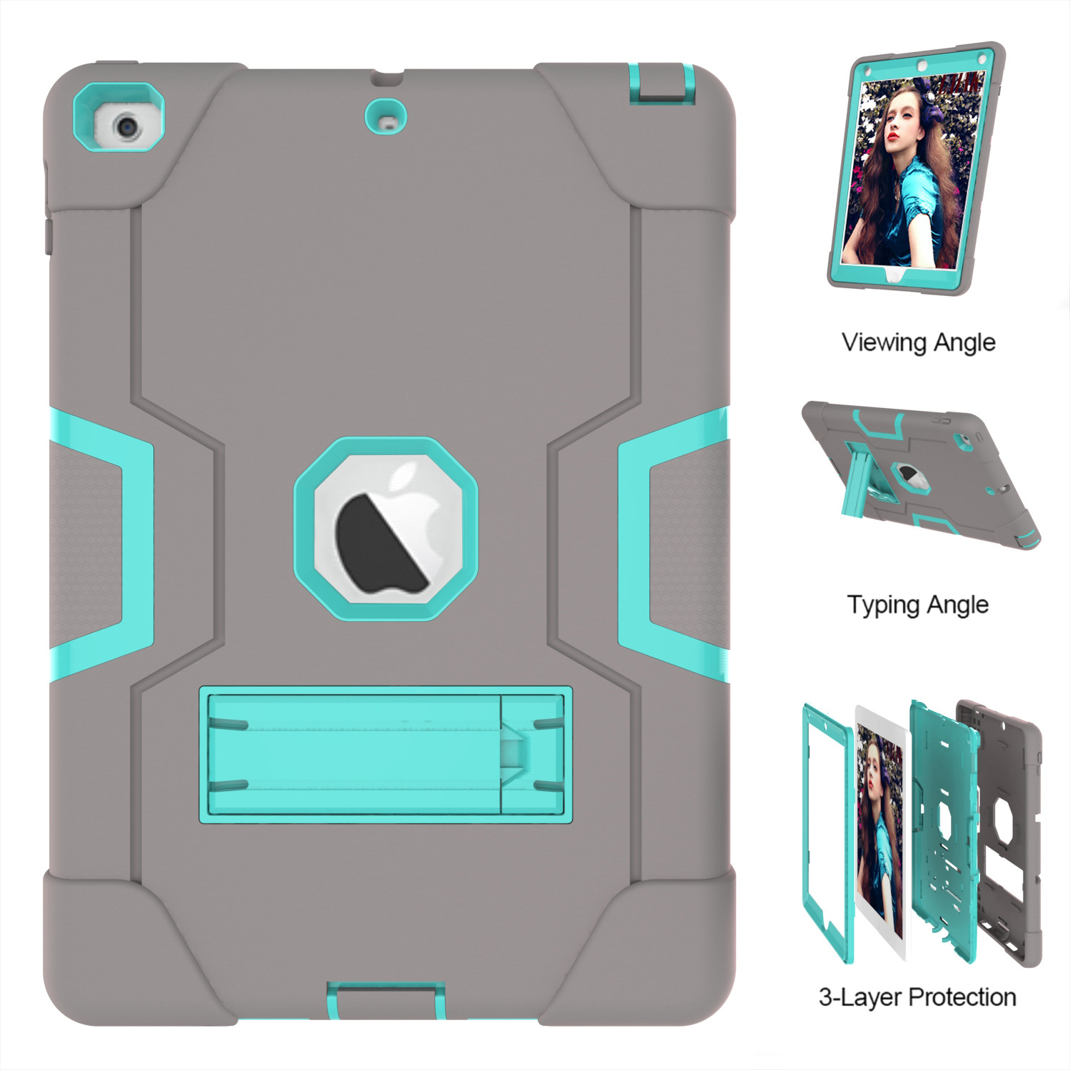 그레이 민트 그린