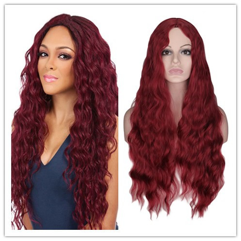 European And American Wigs Ladies Headgear Big Wave Pattern Wig display picture 12