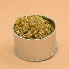 Iron Head Cleaning Ball, Cleaning Tip, Copper Wire Ball, Pure Copper Solder Tip Cleaning Tool, Non-Damaging Tin Solder Chip Removal Tool