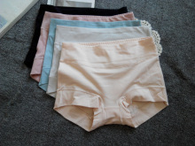 日系外贸女士精梳棉收腹内裤大码胖mm平角裤微商一件代发批发