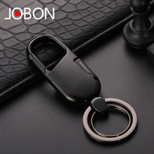 【厂家货源】jobon中邦汽车钥匙扣 创意礼品男腰挂简约钥匙链挂件