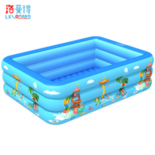 Inflatable pool home indoor and outdoor baby swimming pool I square inflatable pool PVC inflatable pool swimming pool