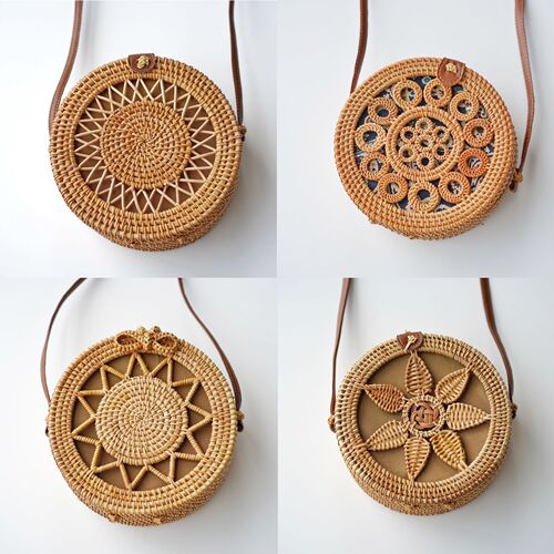 Vietnamese Autumn Vine Weave Bag Retro Influencer rattan bag Instagram