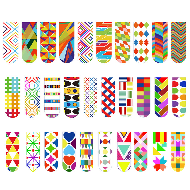 几何撞色-书签设计图稿-20200915-3