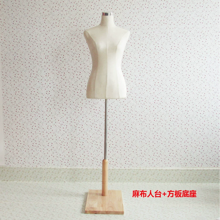 Renwa's three -dimensional tailoring female tool accessories Half -body model props can be performed on clothing display shelves