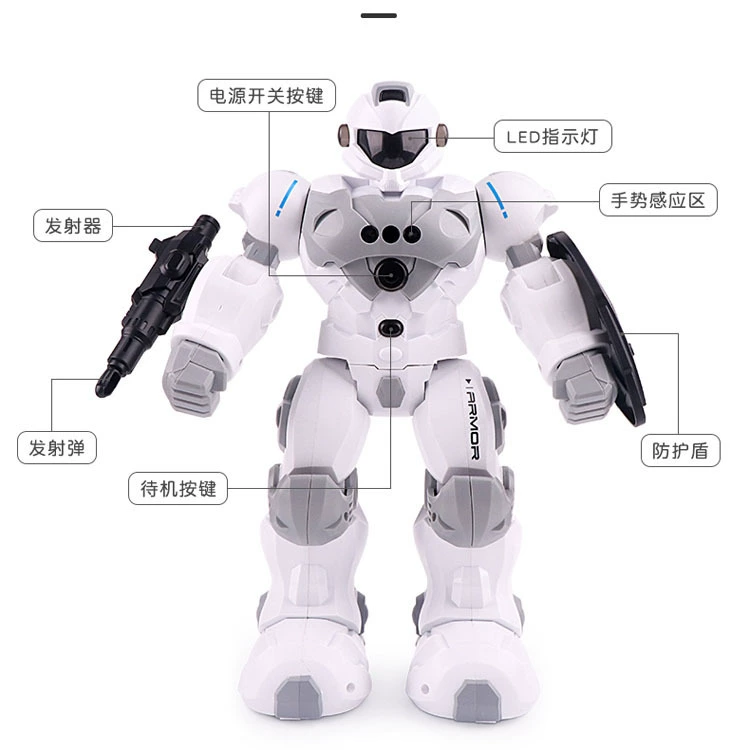 (Cross-border trading), smart universal robot for programming, induction electric smart toy, remote control, gestures sensing