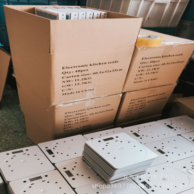 Escala electrónica doméstica cocina electrónica de acero inoxidable de bolsillo escala de joyería escala cuadrada de acero inoxidable