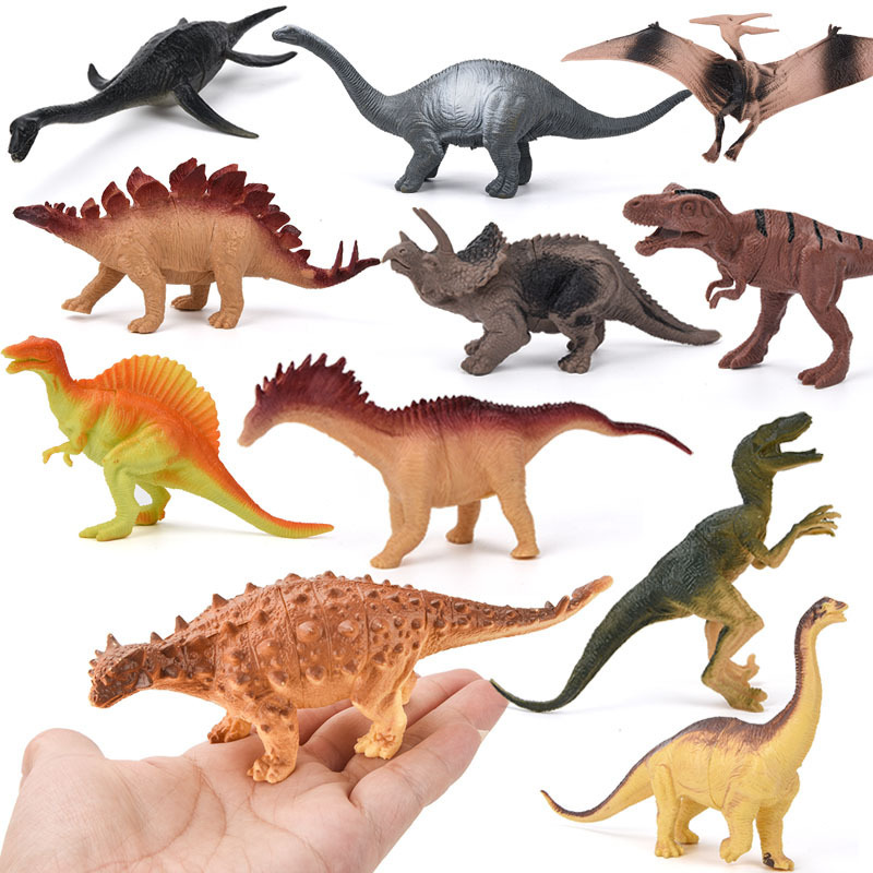 恐龍玩具兒童套裝仿真動物超大號塑膠模型小孩三角霸王龍男孩玩具