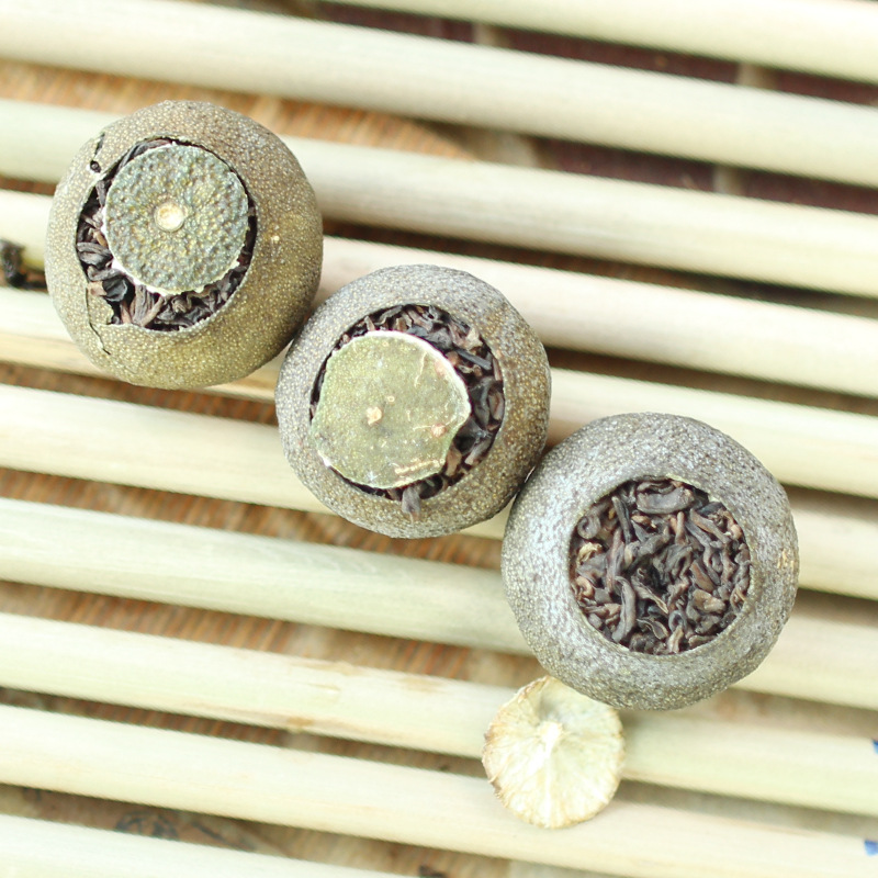 普洱熟茶小青柑散裝批發普洱茶雲華普16年新會產越陳越香