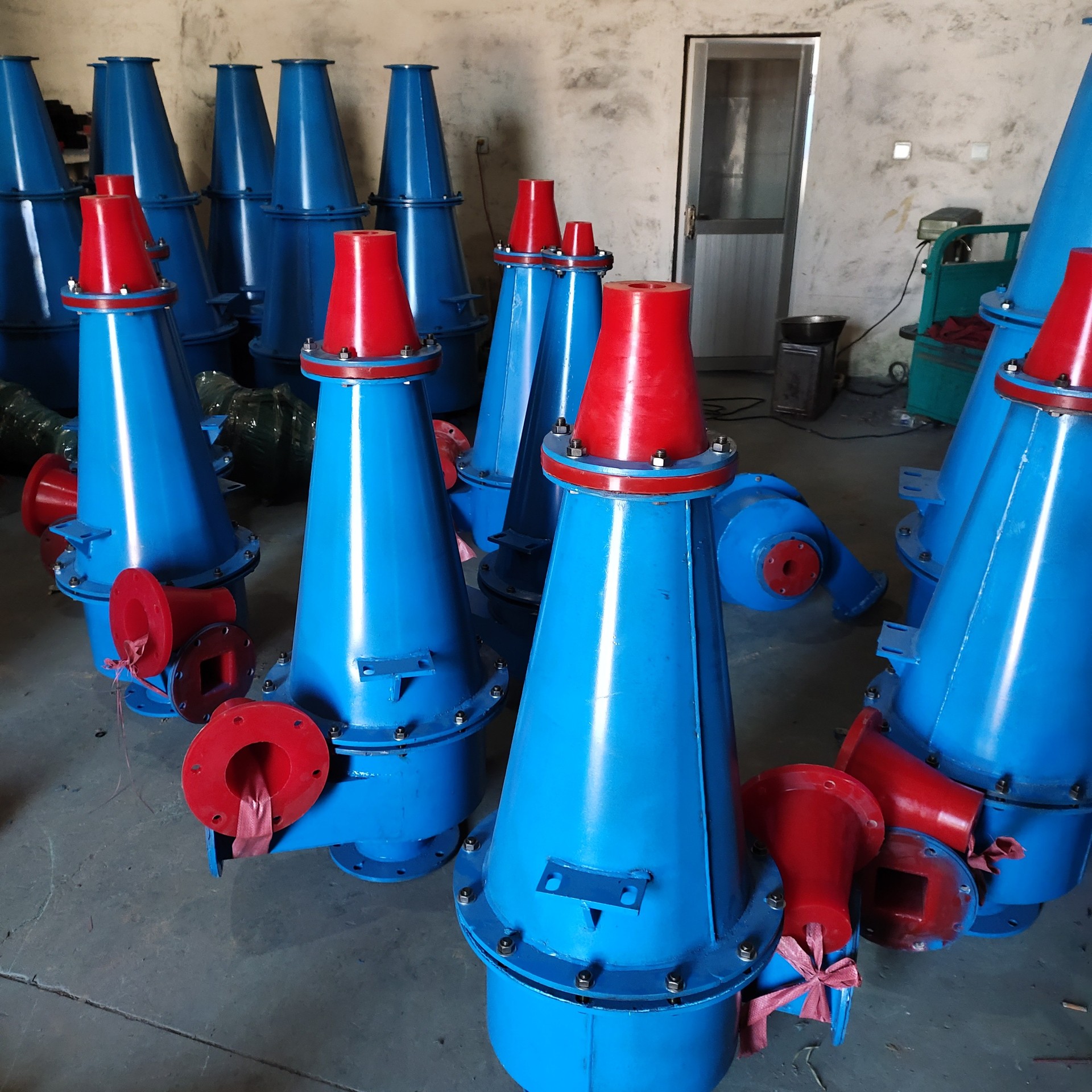 耐磨聚氨酯长锥旋流器 高效旋流除砂器 选矿专用分级水力旋流器