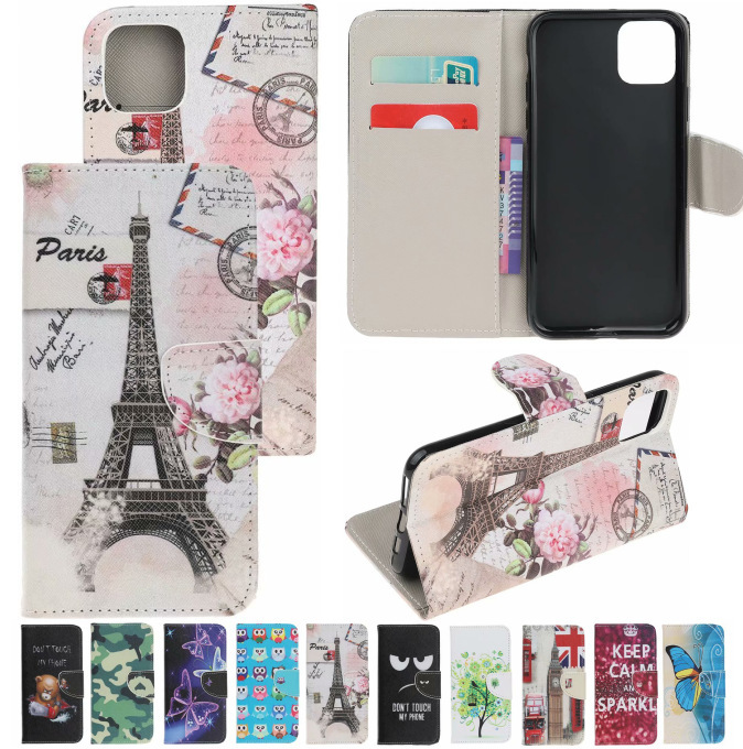 For IPHONE12mini 11 PRO MAX XR XS 876 NOTE20S20S10 painted leather case