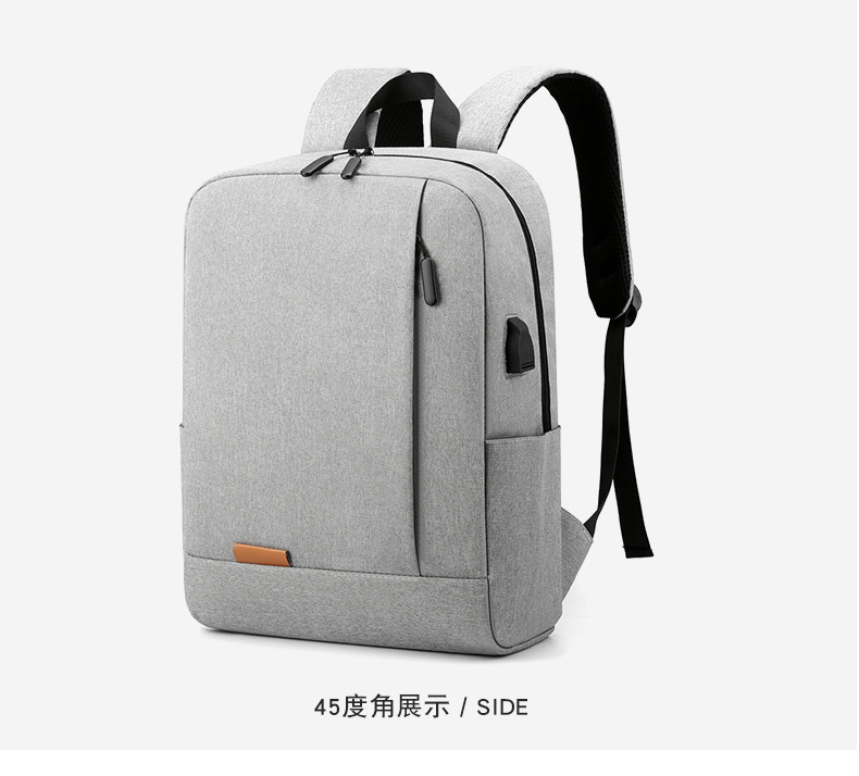Neuer Einfacher Business-computer-rucksack Koreanische Version Reise- Und Freizeit Mittelschüler Schultasche display picture 10