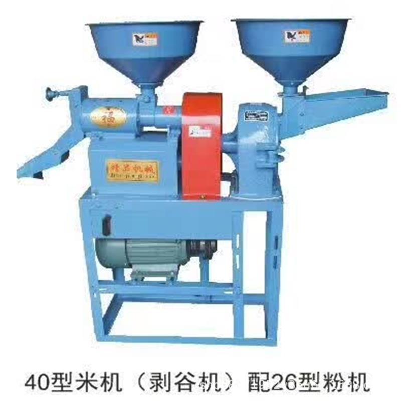 商用新型组合碾米机家用小型剥谷机多功能全自动精米机现货-阿里巴巴