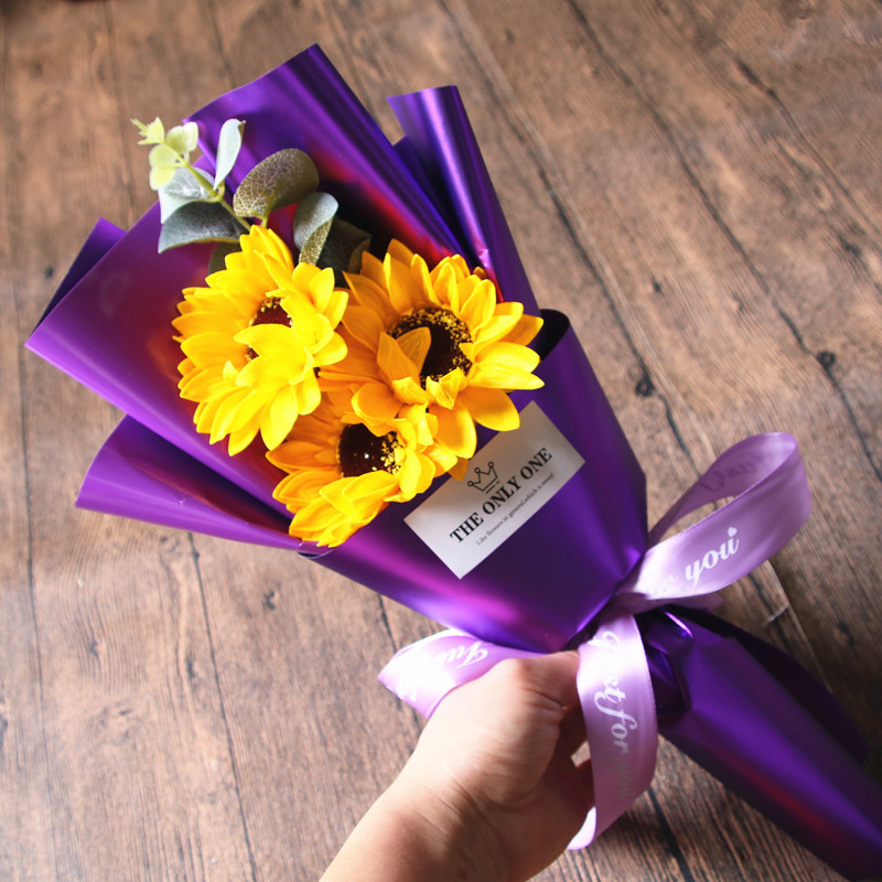 3 hojas de papel púrpura