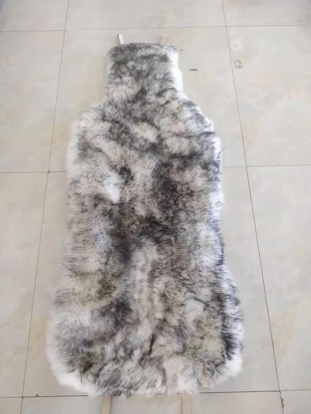 Car Seat Cushion Export Single Piece Winter Wool Cushion Goatskin Cushion Export Wool Cushion Fur Integrated Car Seat Cushion