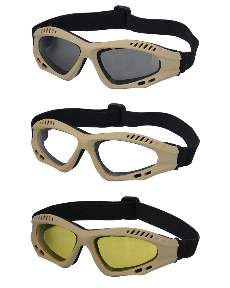 Tactical real person CS, special forces shooting goggles, bulletproof sunglasses, outdoor equipment, motorcycle riding,_voghion.com