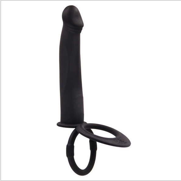Silicone backyard anal plug 10 frequency vibration silicone simulation penis dual -pronged Amazon Speed on the Amazon Smooth WISH source