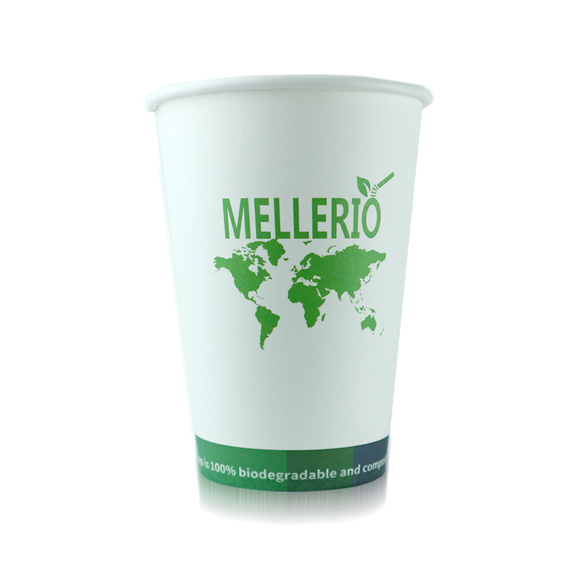 Merry paper cup 20 24 Ounce disposable plaUV printing Film paper cup Custom mold