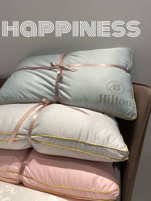 Explosive money Hilton Hotels Silk cotton Pillow core Solid fashion washing Real silk Rhinestone pillow Stall wholesale Direct selling