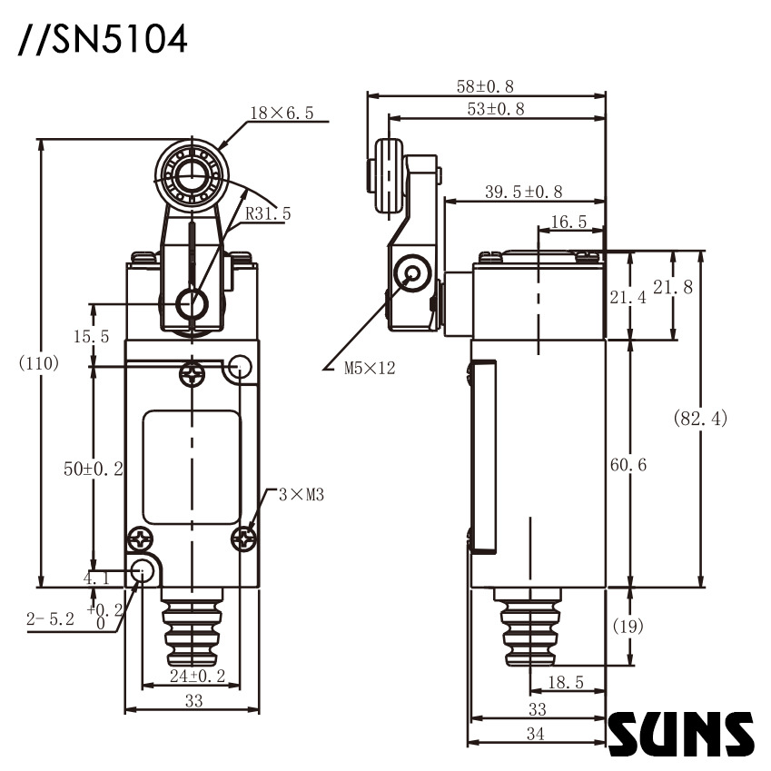 SUNSʵҡͷλSN5104λ г̿