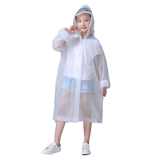 Children's Cartoon Waterproof Raincoat EVA Rain Poncho Outdoor Non-Disposable Raincoat Kindergarten One-piece Rainwear Rain Gear