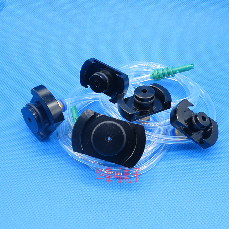 点胶机针筒金属连接器 铝合金转接头适配器5/10/30/55CC连接头