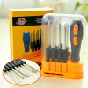 Universal screwdriver, tools set, laptop, 8 pieces