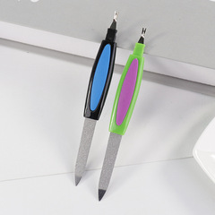 Factory-supplied exquisite nail care tools, dead skin pick, stylish stainless steel nail file, multi-functional nail care set