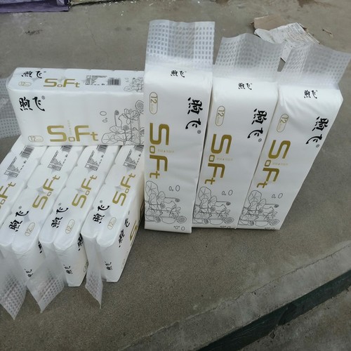 A full box of 12 rolls of coreless toilet paper wholesale paper towels handkerchief tissue