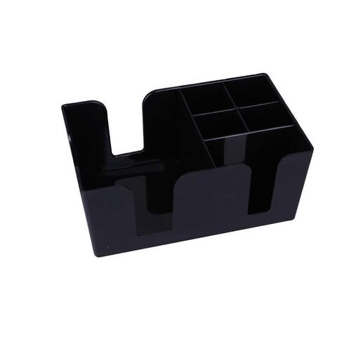 Black acrylic tissue straw box, straw box, tissue box, multi-purpose tissue straw box, bar counter ready